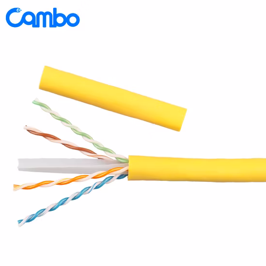 CAT6 U/UTP Bare Copper Data Cable, 4-Pair Computer Cable, Network Cable, 305m CPR Approval Belden, Commscope, Panduit UL, ETL, CE PVC/LSZH/PE