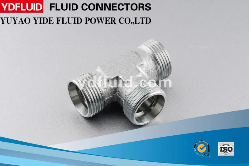 Bsp/Jic/T União Métrica Conexão Hidráulica